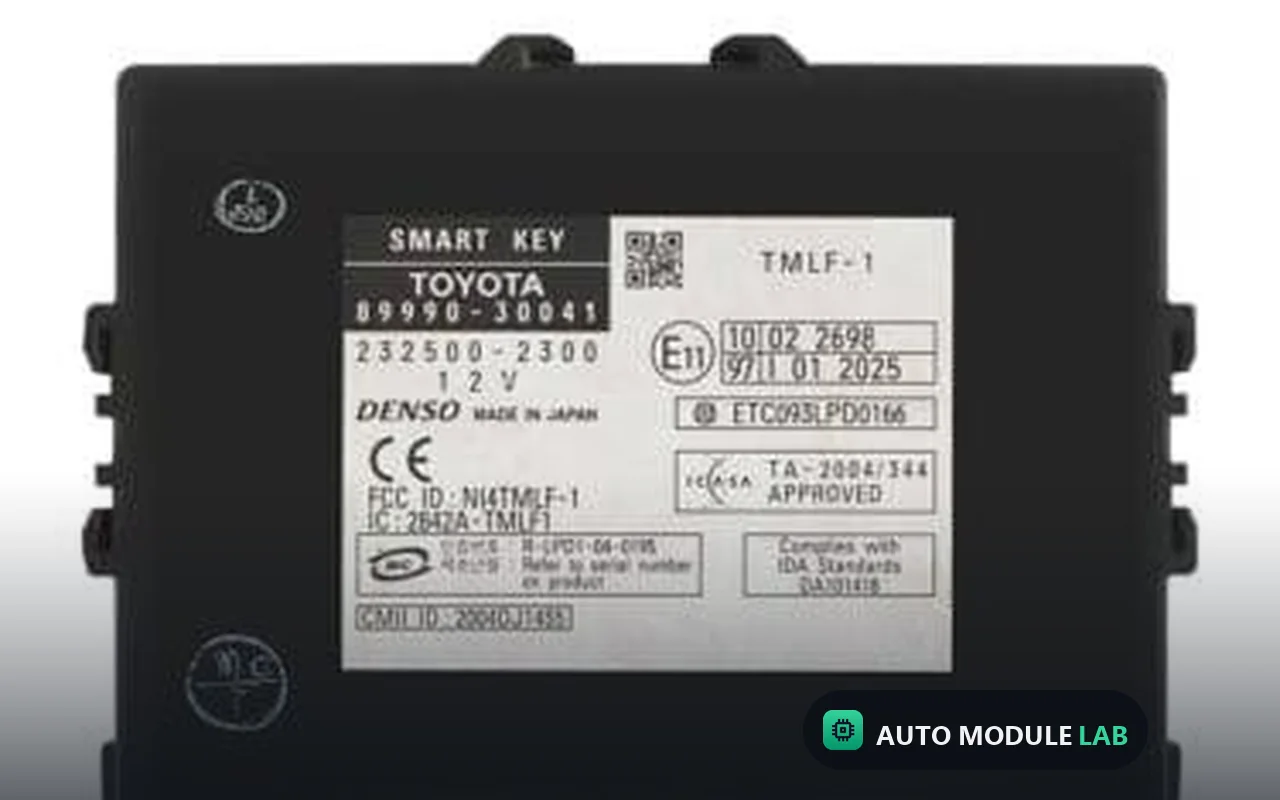Clonación de ECU de certificación Toyota/Lexus